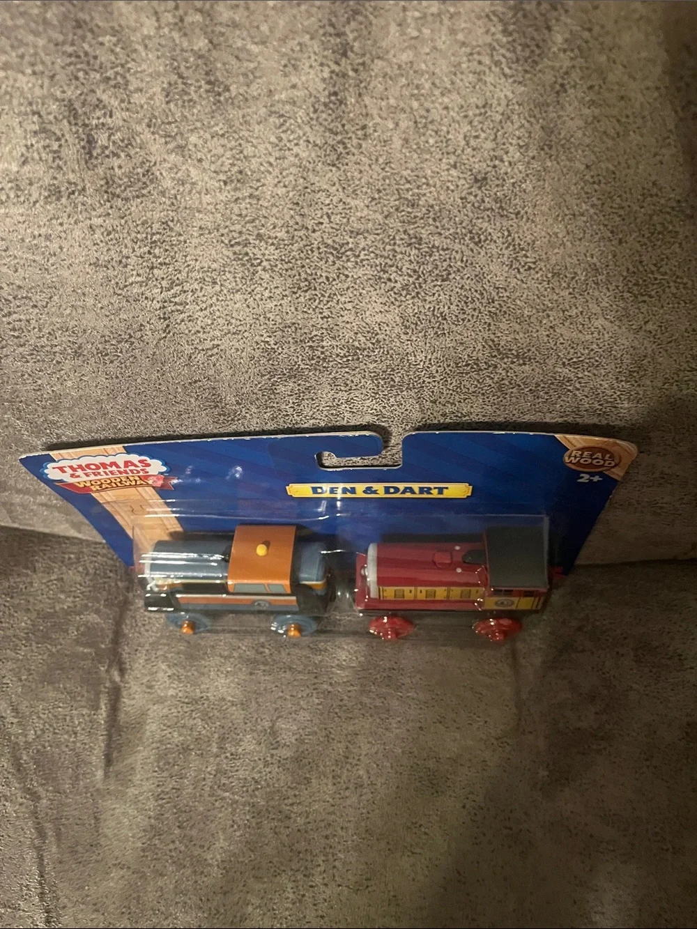 NIP Thomas & Friends Wooden Railway Den & Dart 2-Pack Fisher Price Train Set